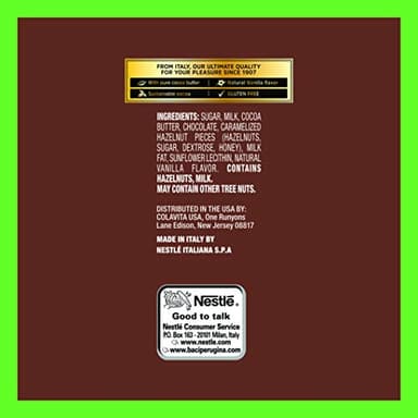 Perugina Milk Chocolate & Hazelnuts bar, 3 Oz Pack of 12 - Image 5