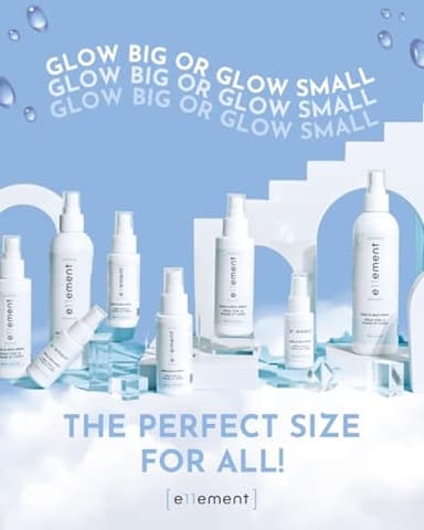 e11ement - Hypochlorous Acid Face and Skin Spray - HOCL- Safe for use on Acne Prone Skin - Eczema - Dry Scalp - Post Procedure -Toner - Eye Lash Cleanser - Face and Hand Cleanser (Large 8 oz.) - Image 7