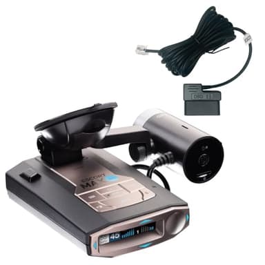 Escort MAX 360c Radar Detector with M2 Smart Dash Cam & OBDII Cord Bundle - Image 1