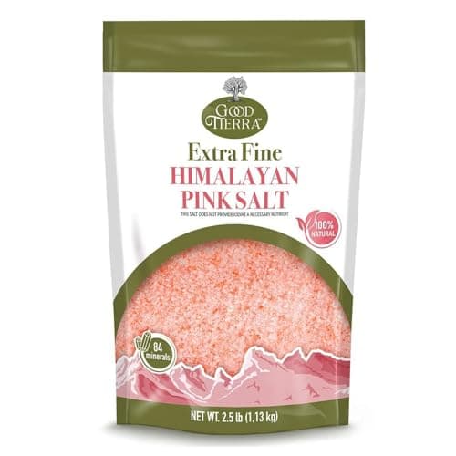 Good Tierra Himalayan Pink Salt in PET Bag - Extra-Fine Grain - 2.5 lb. - Image 1
