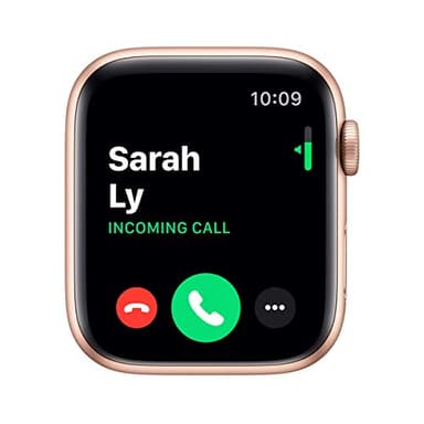 Apple Watch Series 5 (GPS, 40MM) - Gold Aluminum Case with Pink Sand Sport Band (Renewed) - Image 3