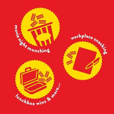 RITZ Bits Spicy Queso Cheese Sandwich Crackers, Snacks for Kids and Adults, Lunch Snacks, 12-3 oz Bags - Image 8