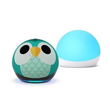 Echo Dot (5th Gen) Kids Owl with Echo Glow - Image 1