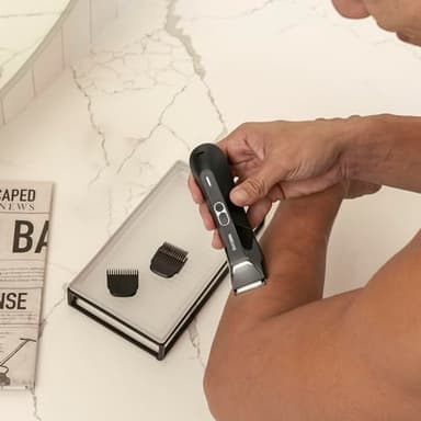 MANSCAPED® The Lawn Mower® 4.0 PRO - Groin & Body Hair Trimmer, Updated SkinSafe® Trimmer Blade, Waterproof Wet/Dry Groomer, USB-C & Wireless Charging Compatible, Men’s Ball Shaver with Travel Lock - Image 7