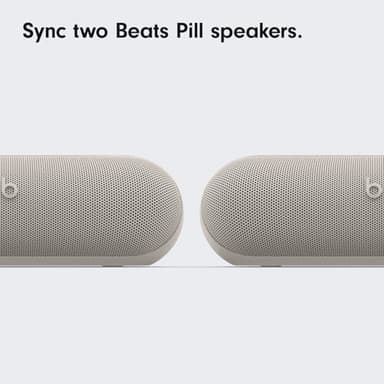 Beats Pill x Kim Kardashian - Wireless Bluetooth Speaker and Portable Charger via USB-C - Up to 24 Hours Battery Life, IP67 Water Resistant, Apple & Android Compatible, Built-in Mic – Light Gray - Image 8