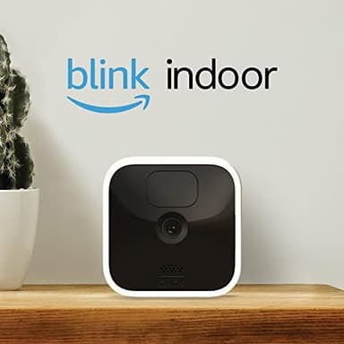 Like-New Blink Indoor (3rd Gen) – wireless, HD security camera with two-year battery life, motion detection, and two-way audio – 2 camera kit - Image 2