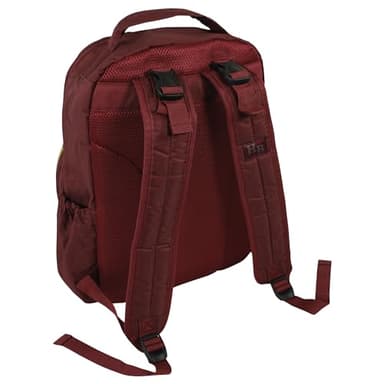 Hudson Baby Unisex Baby Premium Diaper Bag Backpack and Changing Pad, Burgundy, One Size - Image 2