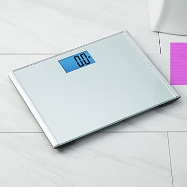 EatSmart Precision Plus Digital Bathroom Scale, 440 lb Capacity, Ultra-Wide Platform with Step-On Technology, Accurate Body Weight Scale, Grey - Image 7