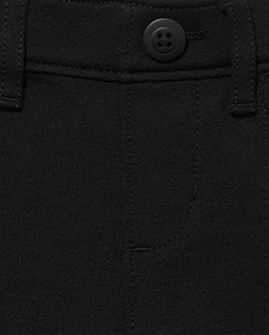 The Children's Place girls Uniform Ponte Knit Pull on Jeggings Jeans, Black Single, 8 US - Image 2