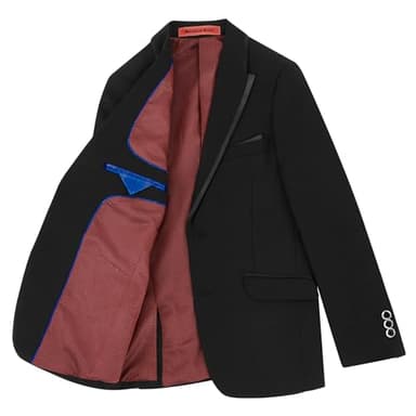 Marvelous World Boys' Formal Slim Fit Suit Set, Adjustable Waist - Image 6