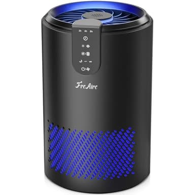 FreAire Air Purifiers for Home, Air Purifiers for Bedroom Up to 538 Ft²/h, Room Air Purifier with 3-in-1 Filter for Smoke Pet Dander Odors with Sleep Mode Timer Fragrance for Bedroom Office Kitchen - Image 1