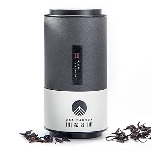 Tea Canyon Loose Leaf - Oolong Tea - Chinese Tea - Da Hong Pao Tea with Tin Container - Image 1