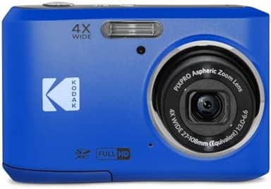 KODAK PIXPRO Friendly Zoom FZ45-BL 16MP Digital Camera with 4X Optical Zoom 27mm Wide Angle and 2.7" LCD Screen (Blue - Image 3