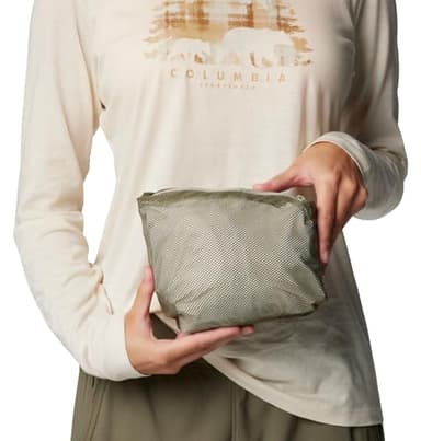 Columbia Womens Arcadia II Waterproof Rain Jacket, Safari, Large - Image 8