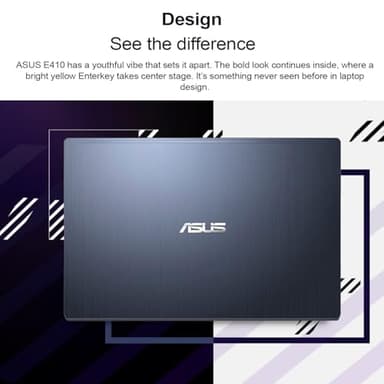 ASUS 14" Laptop, 14" FHD Display, Intel Celeron N4500, 4GB Memory, 64GB eMMC, Touchpad, Webcam, HDMI, Wi-Fi, Windows 11 Home, Quiet Blue (Renewed) - Image 5