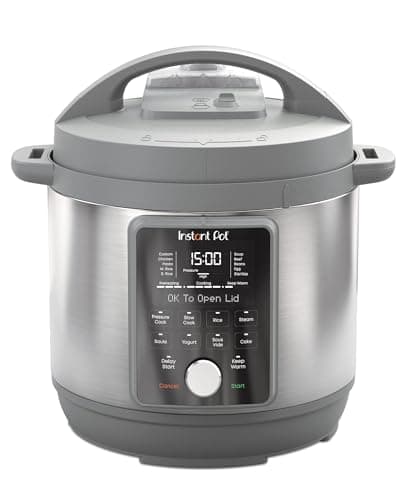 Instant Pot, 8-Quart Whisper Quiet 9-in-1 Electric Pressure Cooker, Slow Rice Cooker, Steamer, Sauté, Yogurt Maker, Warmer & Sterilizer, App With Over 800 Recipes, Stainless Steel, Duo Plus - Image 1