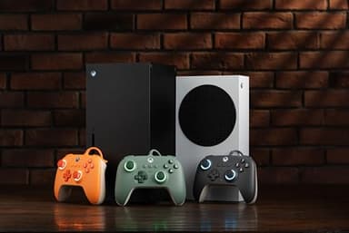 8Bitdo Ultimate C Wired Controller for Xbox with Hall Effect Joysticks and Triggers, RGB Lighting Fire Ring, Compatible with Xbox Series X|S, Xbox One, Windows 10/11- Officially Licensed (Dark Green) - Image 9