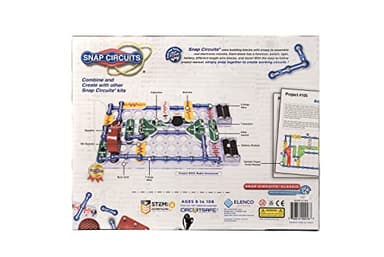 Snap Circuits Classic SC-300 Electronics Exploration Kit | Over 300 Projects | Full Color Manual Parts | STEM Educational Toy for Kids 8+ 2.3 x 13.6 x 19.3 inches - Image 2