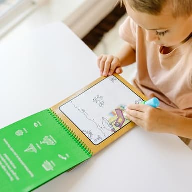 Melissa & Doug Let’s Explore Water Wow! Seasons Water-Reveal Pad – Reusable On The Go Travel Activity - FSC Certified - Image 7