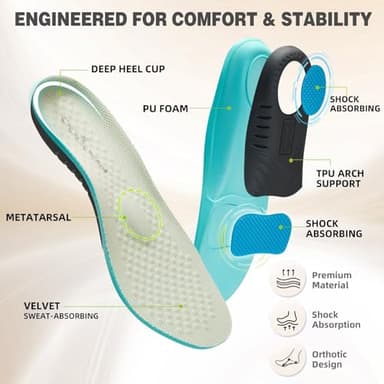 Women's Orthopedic Loafers Slip On Walking Shoes: Slippers with Arch Support for Womens, Comfortable Work Shoes for Ankle Pain, Tendonitis Casual Mules for Hanging Out, Camp Beige Size 8.5 - Image 4