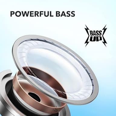 Soundcore by Anker P20i True Wireless Earbuds, 10mm Drivers with Big Bass, Bluetooth 5.3, 30H Long Playtime, Water-Resistant, 2 Mics for AI Clear Calls, 22 Preset EQs, Customization via App - Image 2