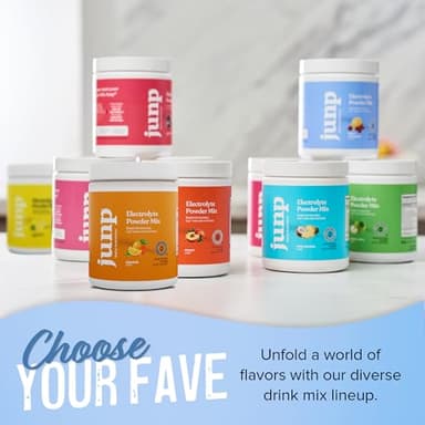 JUNP Electrolytes Powder No Sugar No Carbs – Berry Lemonade Keto Electrolyte Drink Mix - Potassium & Salt Hydration Powder Electrolytes - Zero Calorie Sugar Free Electrolyte Powder, 90 Servings - Image 8