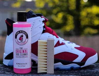 Pink Miracle Shoe Cleaner Kit Bottle Fabric Cleaner for Leather, Whites, and Nubuck Sneakers (8 Oz) - Image 7