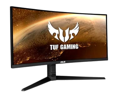 ASUS TUF 34 Inch Curved Gaming Monitor - WQHD (3440x1440), 165Hz, 1ms, Extreme Low Motion Blur, FreeSync Premium, Eye Care, Height Adjustable, DisplayHDR 400, DisplayPort, HDMI, USB - VG34VQL1B - Image 8