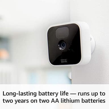 Like-New Blink Indoor (3rd Gen) – wireless, HD security camera with two-year battery life, motion detection, and two-way audio – 2 camera kit - Image 4