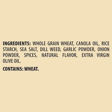 Triscuit Dill, Sea Salt & Olive Oil Whole Grain Wheat Crackers, Lunch Snacks, Bulk Snack Crackers, 6 - 8.5 oz Boxes - Image 3