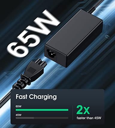 UNAWUDOH USB C Laptop Charger, 65W Chromebook Charger Compatible with HP Lenovo Dell Asus Acer Samsung Google Chromebook Fast Charger Type C - Image 4