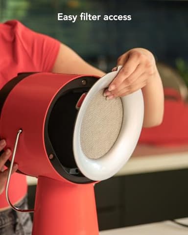 AirHood Essential Set | Portable Range Hood 2 with Battery Pack and Base Boost Included | Enhanced Airflow & LED Touch Pane - Midnight Black - Image 3