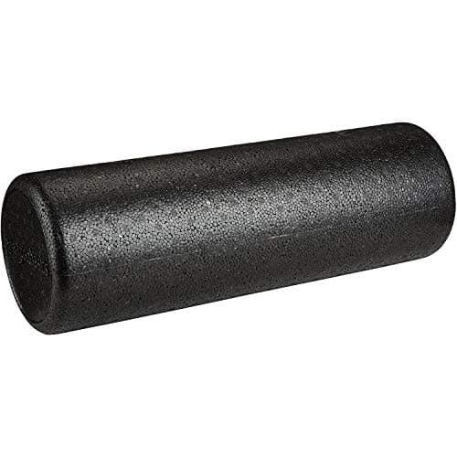 Amazon Basics High Density Foam Roller for Exercise and Recovery, 18 Inches, Black - Image 1