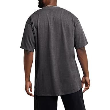 Champion mens Classic Jersey Tee Shirt, Granite Heather, X-Large US - Image 8
