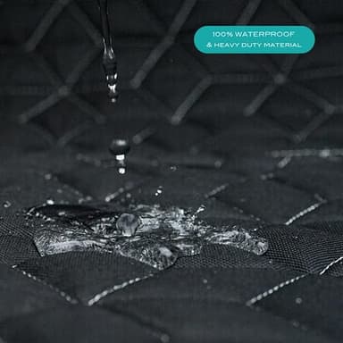 Meginc Bench Dog Car Seat Covers for SUV, Waterproof RAV4 Dog Seat Cover for Back Seat Heavy Duty Nonslip Back Seat Cover Protector for Rav4/Honda CR-V/Subaru CrossTrek/Mazda CX5/Hyundai Tuscon - Image 4