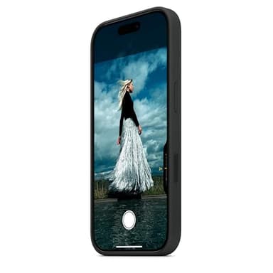 Apple iPhone 16 Pro Max Silicone Case with MagSafe and Camera Control: Lightweight Phone Case, Wireless Charging Compatible, Smooth Matte Finish; Peony - Image 5