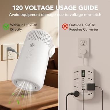 High-Speed Portable Clothes Dryer, Portable Dryer for Apartment, Travel, RV - Premium Mini 1000w Dryer Machine for Light Clothes, Underwear with Dry Bag, Hook, Perfect for Travelers, Housewarming - Image 3