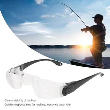 Yoidesu Binoculars Glasses, Opera Handsfree Binocular Telescope, 4X Magnification, Adjustable Focus Distance, for Outdoor Bird Watching Fishing Concerts (Myopia Version) - Image 4