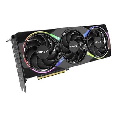 PNY NVIDIA GeForce RTX™ 5060 Ti 16GB ARGB Overclocked Triple Fan Graphics Card (DLSS 4, PCIe® 5.0, HDMI®/DP 2.1, 2-Slot, Epic-X™ RGB Lighting) - Image 4