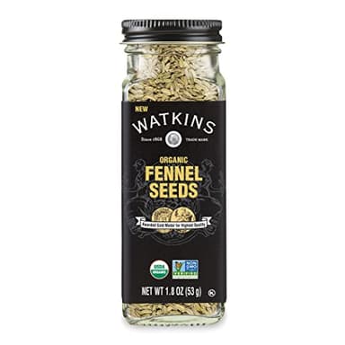 Watkins Organic Fennel Seeds, 1.8 oz, 1-Pack - Image 1