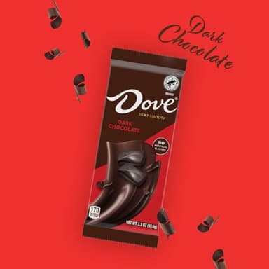 DOVE Dark Chocolate Bars, 3.30-Ounce Bar (Pack of 12) - Image 4