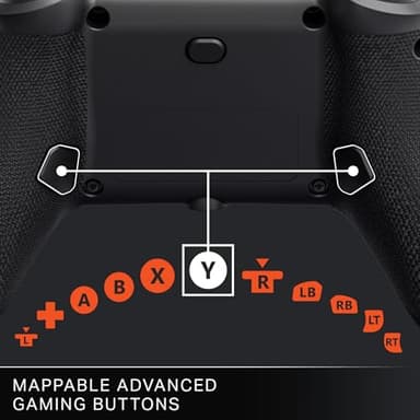 PowerA Advantage Plus Wired Controller for Xbox Series X|S - Black, officially licensed, adjustable height thumbsticks, hall effect, mappable buttons, works with Xbox One and Windows 10/11 PC - Image 6