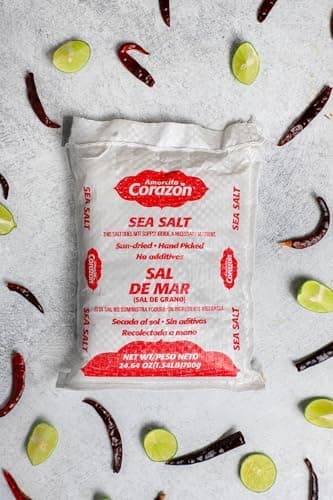 Amorcito Corazón - Coarse Sea Salt - Natural Salt from Mexico - 2-Pack (24.64 oz, 700 g Each) - Perfect for Drinks, Meat, Seafood, Dips, Desserts, Veggies, and More - Image 3