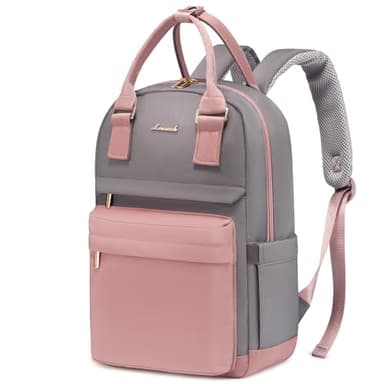 LOVEVOOK Backpack purse for Women, 14 Inch Laptop backpack Cute Waterproof Backpacks Stylish Travel Bags Vintage Daypacks for College Work - Image 1