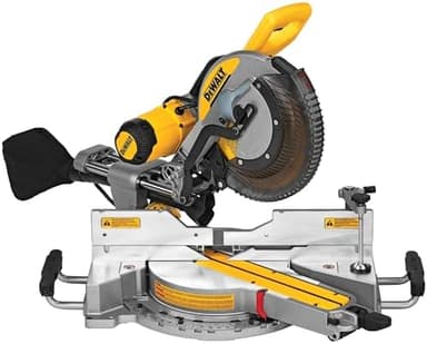 DEWALT Miter Saw, 12-inch Double Bevel Sliding Compound Miter Saw with XPS LED Shadow Light System, Includes Blade Wrench, Material Clamp and Dust Bag (DWS780 - Image 3