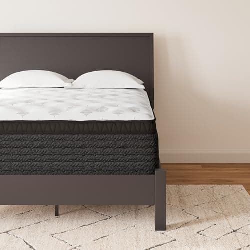 Signature Design by Ashley King Size Ultra Luxury 16 Inch Hyper Cool Euro Top Hybrid Mattress with Cooling Gel Memory Foam, Fiberglass Free, Mattress In A Box - Image 1