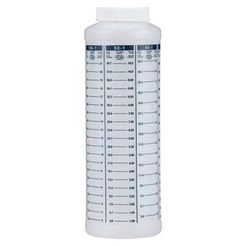 attwood 11873-1 Wide-Mouth Marine Fuel/Oil Mixing Bottle 1-Quart, One Size - Image 1