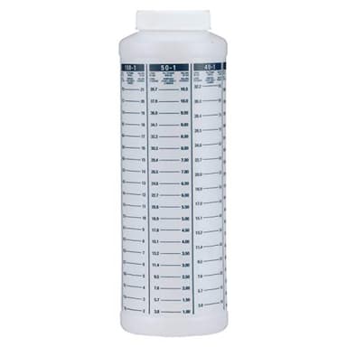 attwood 11873-1 Wide-Mouth Marine Fuel/Oil Mixing Bottle 1-Quart, One Size - Image 1