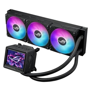 ASUS ROG RYUJIN III 360 ARGB EXTREME all-in-one AIO CPU liquid cooler, AMD Ryzen 9000 & Intel® Core™ Ultra Ready, Asetek Gen8 V2 pump; high airflow static pressure magnetic fans; customizable 3.5" LCD - Image 7