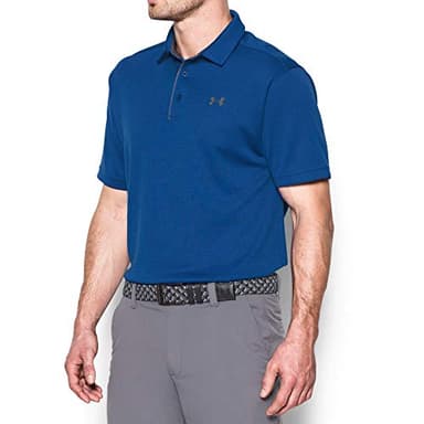 Under Armour Men's UA Tech Polo XL Blue - Image 4